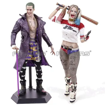 

Crazy toys Suicide Squad Harley Quinn Joker 1/6 Scale Collectible Figure Model Toy (Real Clothes)
