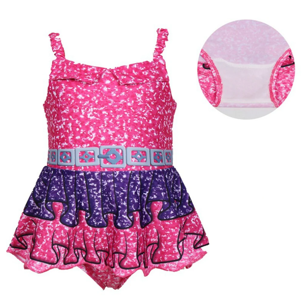 

Summer Girl Dress bathing suit Christmas Halloween Party Dress cartoon clothing Cosplay Costume swimsuit 0393