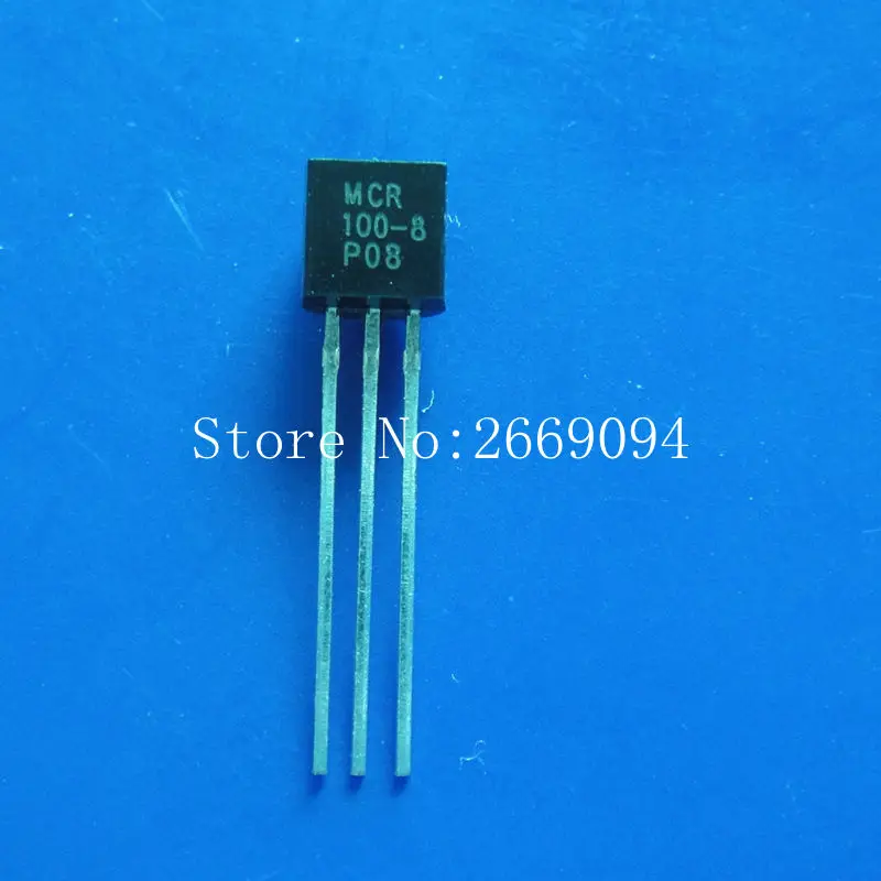 

50pcs MCR100-8 100-8 MCR100 TO-92 SCRs 600V 800mA new original