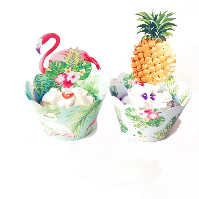 24 шт. кекс обертки для пирожных топперы Беби Шауэр детский Декорации для вечеринки на день рождения поставки