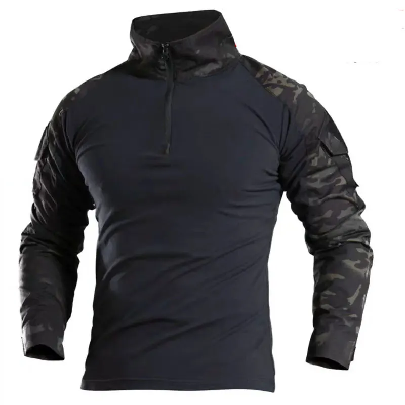 black camo shirt