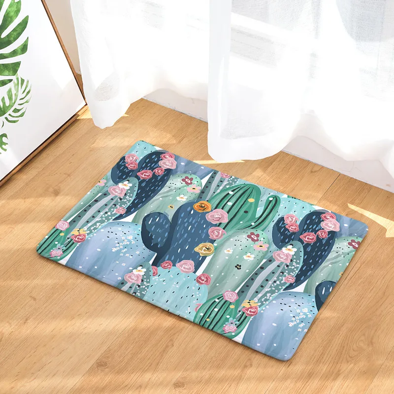 Приграничный Laiwu 3d печать ковров кактус спальни дома гостиной ковер мультфильм печать коврики на заказ