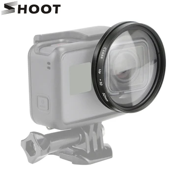 

SHOOT 52mm Magnifier Macro Close Up Lens for GoPro Hero 7 6 5 Black Action Camera Mount for Go Pro Hero 7 6 5 Accessories Kits