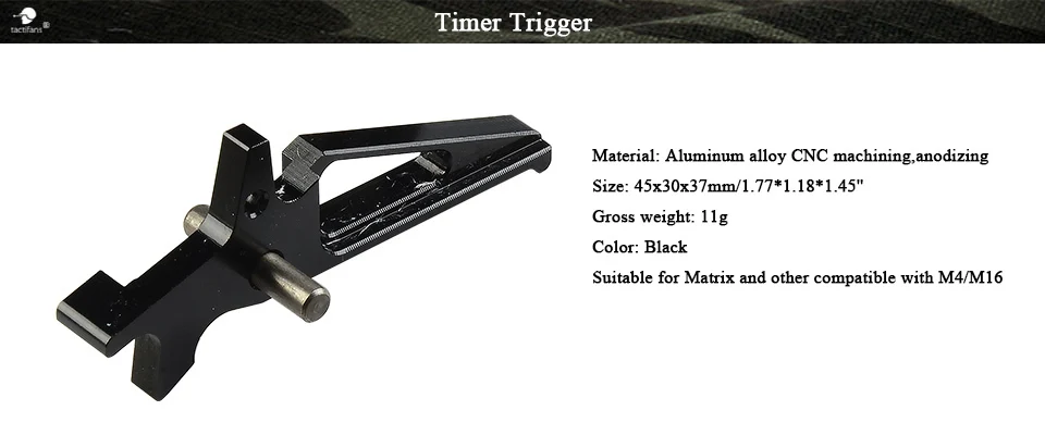 Анодированный IPSC CNC алюминиевый таймер триггер журнал релиз Catch безопасности селектор переключатель рычаг Набор для M4/16 AEG Пейнтбол