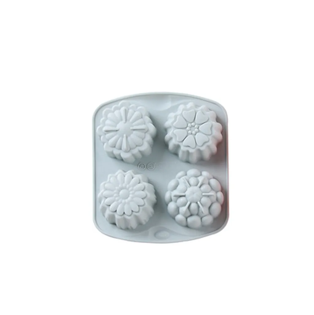 Shape Silicone Cake Mold Silicone Shape Cake Cookie Chocolate Mould Ice Tray Mold Baking Tray 3D A717