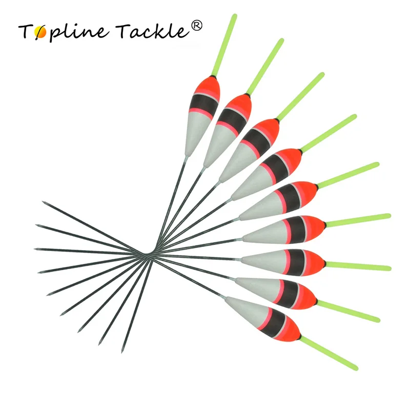 Topline Tackle led electoric night glowing fishing float fishing accessory set rock fish floats floater bobbers for carp fishing