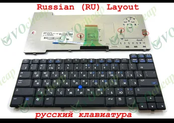 

New Ru Laptop keyboard for HP Compaq nc6200 nc6220 nc6230 with Pointer sticker Black Russian version - 361184-251 378188-251