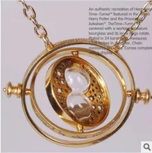 20pcs/lot Wholesale Fashion Jewelry HP time turner pendant necklace,High quality movie jewelry wholesale factory price Hot Sale
