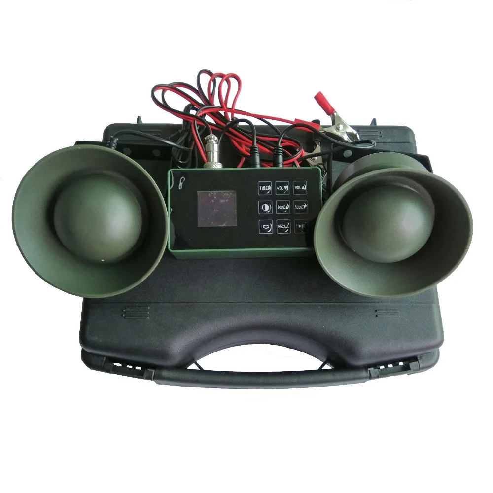

PDDHKK Outdoor Hunting Decoys Loud Speaker Bird Caller 50W&35W With Remote Control MP3 Player Hunting Equipment For Bird Trap