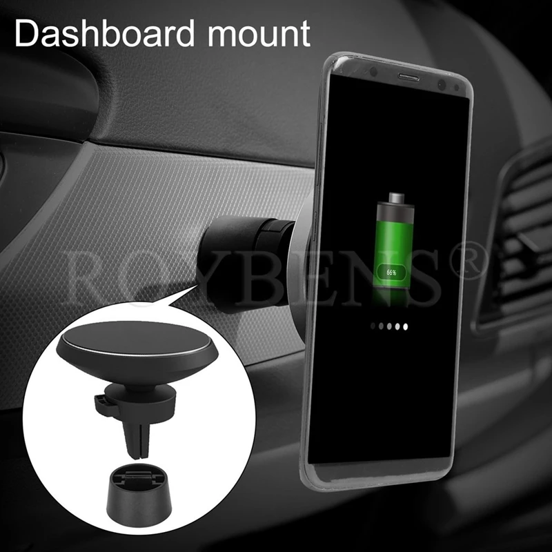 Roybens تشى اللاسلكية شاحن آيفون 8 زائد X XS ماكس XR 10 W سريع سريعة USB شحن الوسادة لسامسونج غالاكسي s8 S9 S10 ملاحظة 9 S7