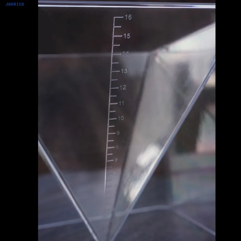 JAVRICK супер Пирамида силиконовые формы смолы ремесло ювелирные изделия Прозрачная форма с пластиковой рамкой