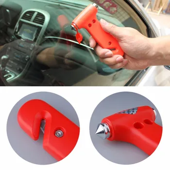 

Universal Mini Car Safety Hammer Broken Glass Hammer Small Safety Hammer Escape Hammer Seat Belt Cutter Window Escape Blade Tool