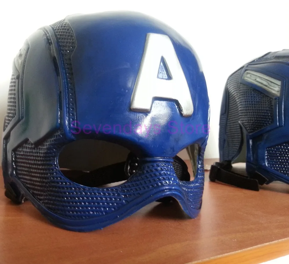 Супер шлем героя Капитан Америка, военная каска Маска Косплей Steven Rogers Хэллоуин Карнавал Маскарад косплей реквизит