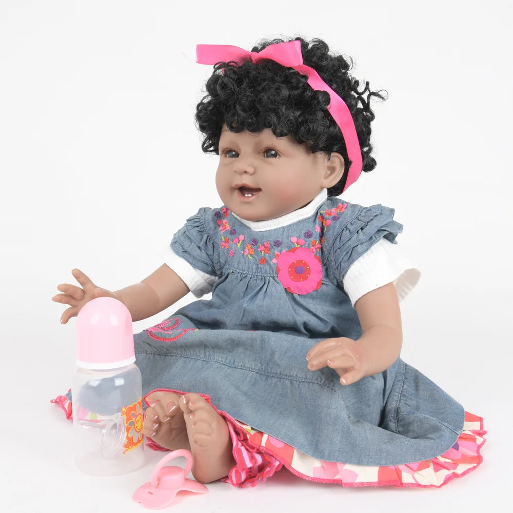 55 см реалистичные Новорожденные Кукла Reborn принцесса Brinquedos Boneca лучшие подарки на