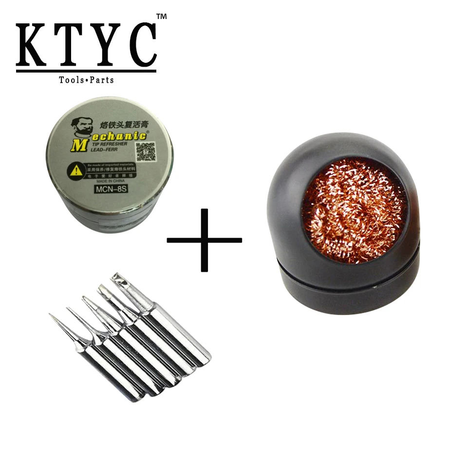 KTYC 5pcs/lot Solder Iron Tip 50g Soldering Tip Refresher Paste MCH 8S