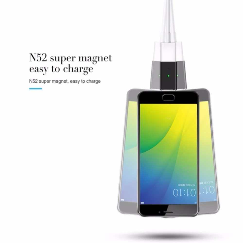 Magnetic USB Cable For Smart Phone Type C Magnet Charger Data Charging Charge Micro USB Cable Mobile Phone Cables