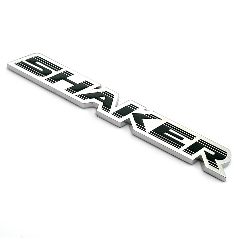 

1 pc SHAKER Emblem Stikcer For Challenger Tailgate 2010-2019 Rear Boot Trunk Badge Adhesive Sticker Car Body Decoration