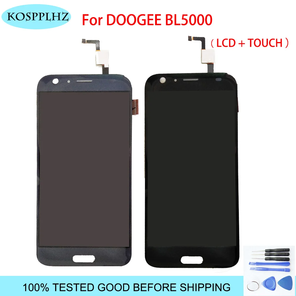 Запасные части для ЖК дисплея doogee BL5000 и фотовспышки 5 дюйма Аксессуары Для BL