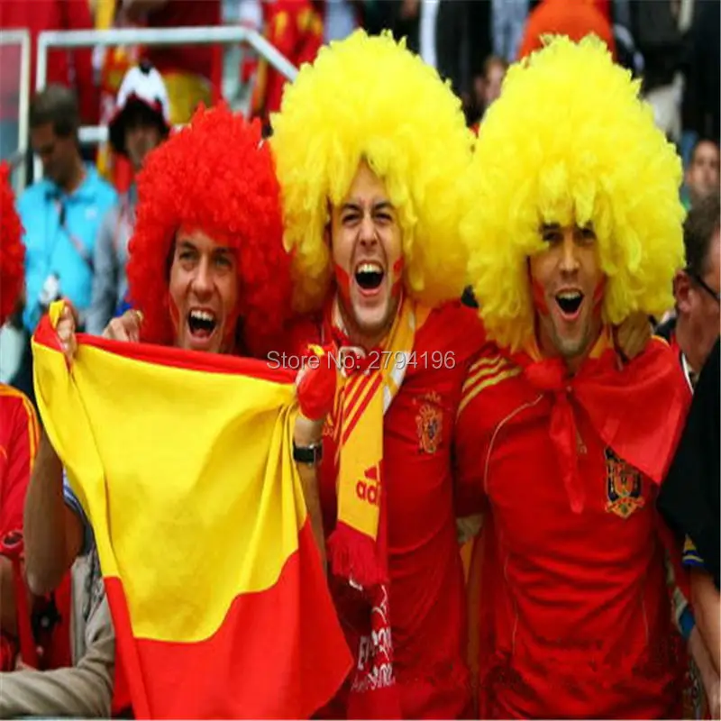 10pcs-lot-Afro-Wig-Boys-Set-Type-Hat-Colorful-Hair-Dance-Party-Fans-a-Clown-Cosplay
