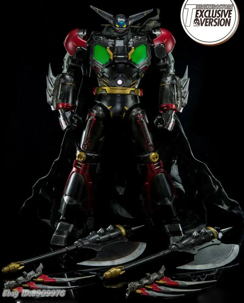 

ThreeZero Getter Robot - Getter Robert Action Figure 16inch Black Version New