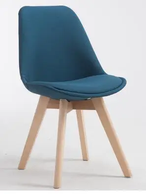 4 шт столы и стулья переговоров. Из массива дерева сочетание стульев для отдыха - Цвет: 18