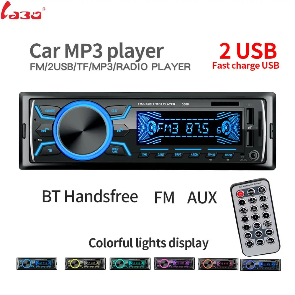 LaBo автомобильный Радио стерео плеер Bluetooth телефон AUX-IN MP3 FM/USB/1 Din/пульт дистанционного управления 12V автомобильный аудио Авто 2019 LaBo автомобильный Радио стерео плеер Bluetooth телефон AUX-IN MP3 FM/USB/1 Din/пульт дистанционного управления 12V автомобильный аудио Авто 2019