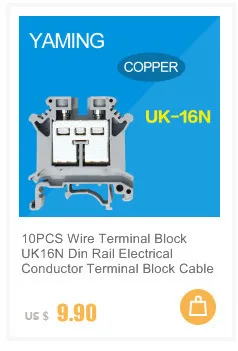 50 шт. пластина с выступом провода клеммные блоки UK-2.5B универсальный кабель проводки ряд соединения медь din-рейку установлен пустой ярлык UK2.5B
