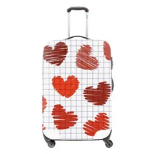 Модные 3D красочные точки печати водонепроницаемый багажный Защитный Чехол чемодан чехол для 18-30 дюймов Дорожный Чехол для девочек Maleta Viaje