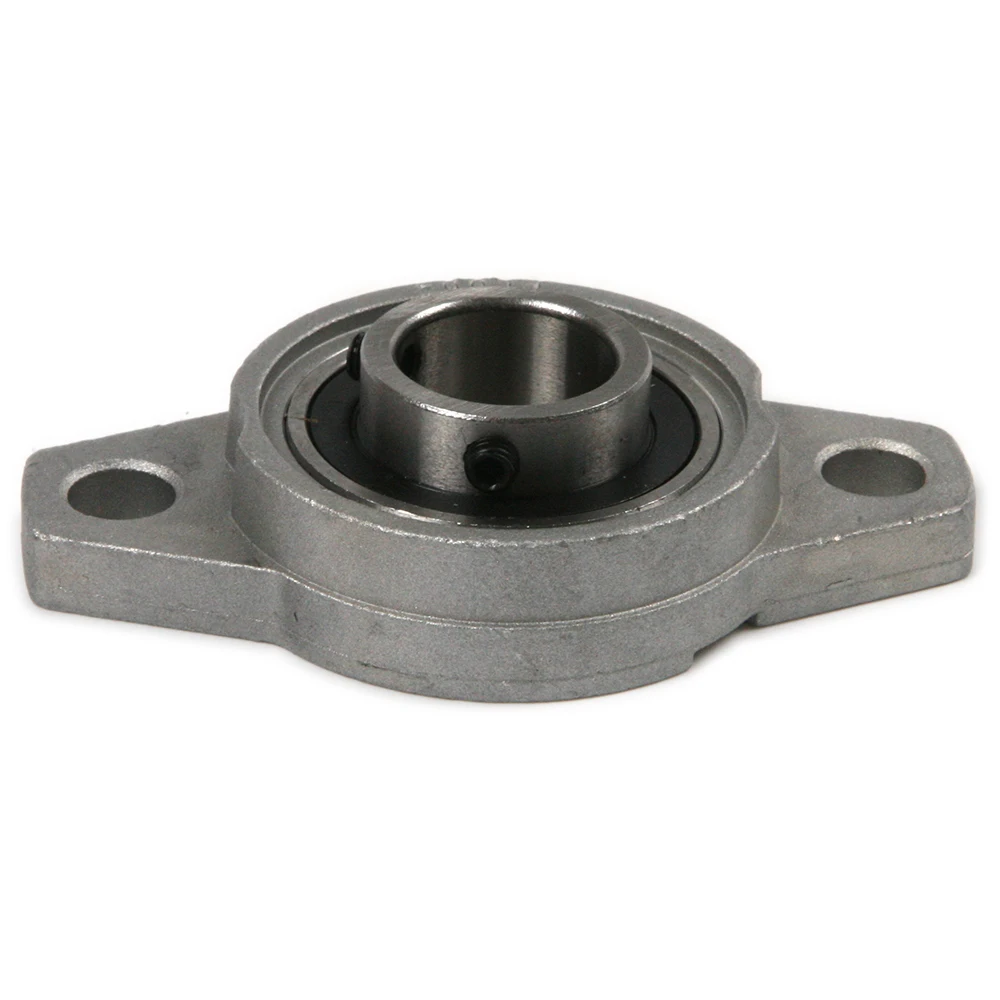 Aluminium Alloy KFL000 10mm Mounted Shaft Support Flange Pillow Block Bearing