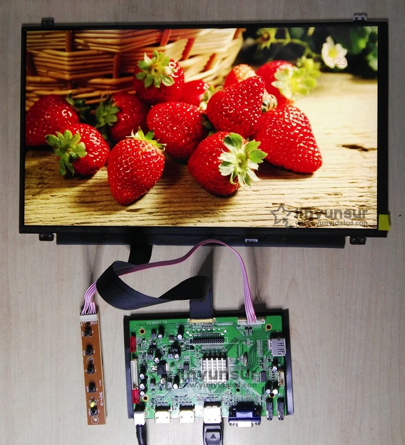 15,6 дюймовый 4K ips ЖК-экран 3840X2160 NV156QUM-N32 N51 HDMI DP lcd Contoller Board мобильный телефон wifi такой же рабочий NV125QUM-N81 QHD