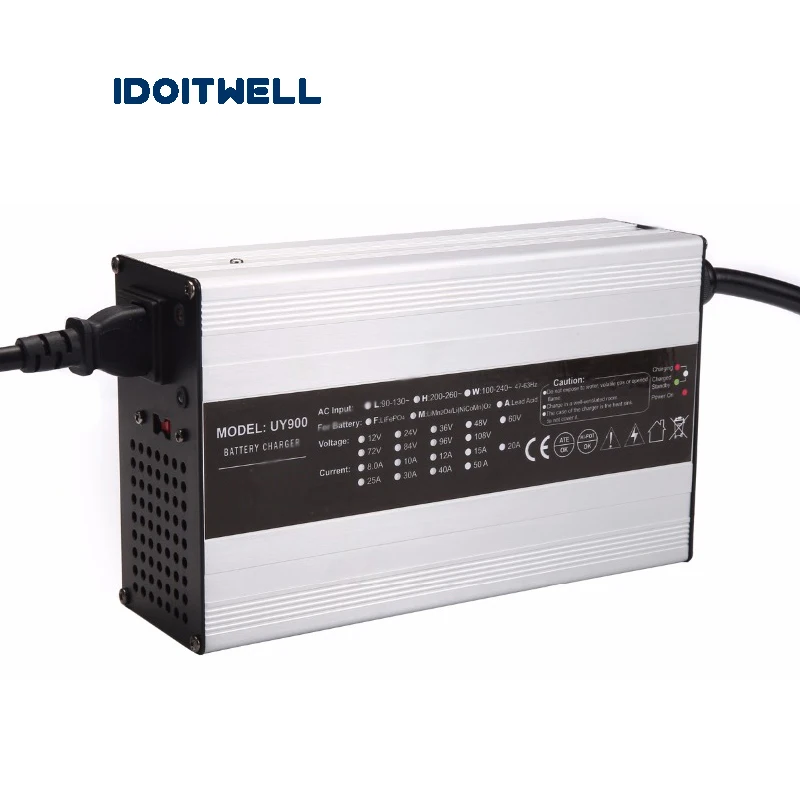 Customized Automatic 40A 12V battery charger PFC