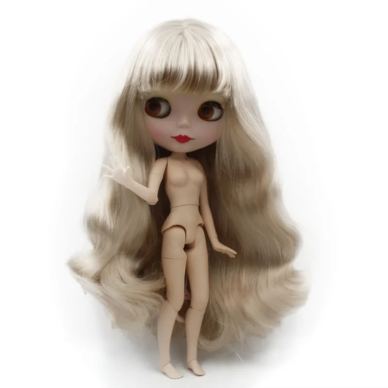 Blyth BJD кукла, Blyth кукольные телесного цвета по индивидуальному заказу Кофе куклы может изменить макияж и платье, 12 дюймов мяч шарнирные № 3