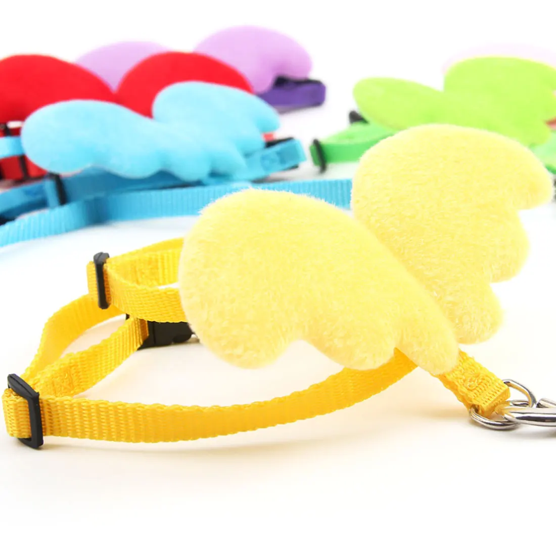 Angel Pet Dog Leashes and Collars Set Puppy Leads for Small Dogs Cats