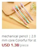 2,0 карандашный грифель core HB/2B карандаш заправка 120 мм длиной для механический карандаш и компасы