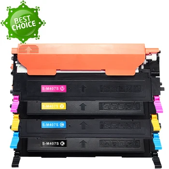 

High-quality a set color For Samsung Toner Cartridge 4 PC CLT-407s CLT 407 CLT407s CLP-320 CLP- 325W CLP 326 320 321N CLX-3186FN