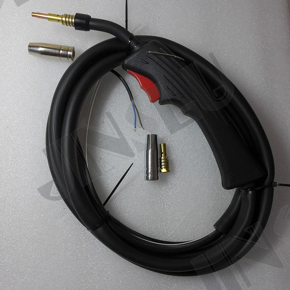 

2.5 Meters OEM MB 15AK 15 AK Mig Torch with Gas Value for MIG-130 Mig Welder 100AF JINSLU Mig Gun