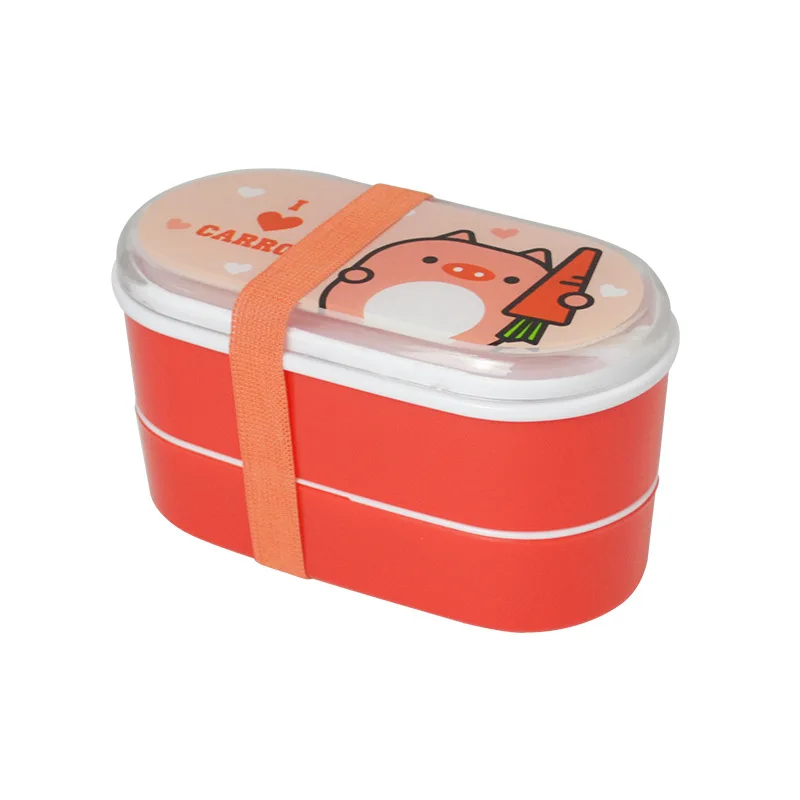 High Quality Cartoon Healthy Plastic Lunch Box 600ml Bento Boxes Food Container Dinnerware Lunchbox Cutlery picnic Case
High Quality Cartoon Healthy Plastic Lunch Box 600ml Bento Boxes Food Container Dinnerware Lunchbox Cutlery picnic Case