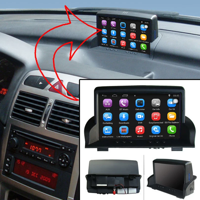 Upgraded Original Car multimedia Player Car GPS Navigation