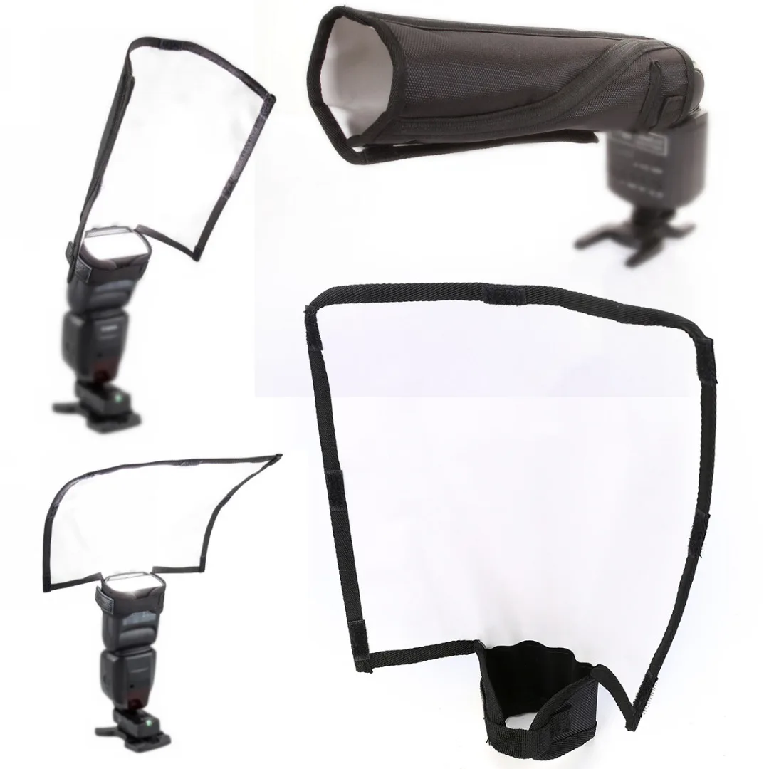 

New Arrival 1pc Foldable Speedlight Reflector Flash Softbox Snoot Sealed Diffuser Beander Beam Mayitr