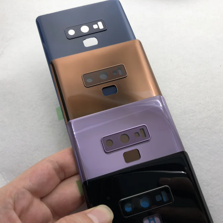 Чехол для задней аккумуляторной батареи note9 Samsung Galaxy Note 9 N960 N960F N9600 клей + стекло