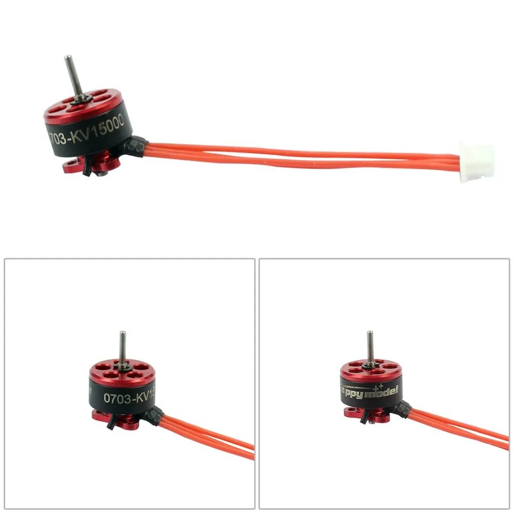 4 шт./лот Happymodel SE0703 KV 15000/19000 1S бесщеточный двигатель для микро FPV мини-гоночного самолета Мультикоптер Дрон аксессуар