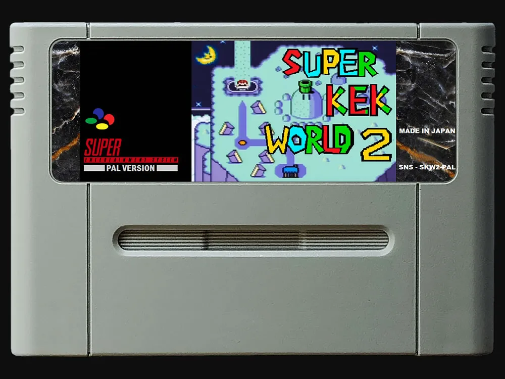 16 битные игры* SUPER KEK WORLD 2(PAL Европейская версия