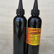 Дизайн, 8 унций, набор чернил для татуировки, боди-арт, Перманентный макияж, пигмент, 230 мл, черная краска для тату, набор, профессиональная татуировка