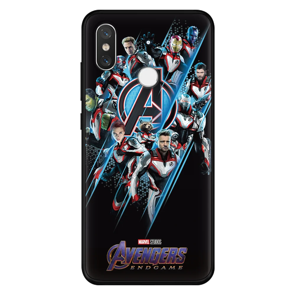 Мягкий ТПУ чехол Marvel для Xiaomi mi 9 8 Explorer Lite A1 A2 6X 5X для Xiao mi Red mi Note 6 7 Pro 5 Pocophone F1 чехол Coque Fundas - Цвет: 0m10ren