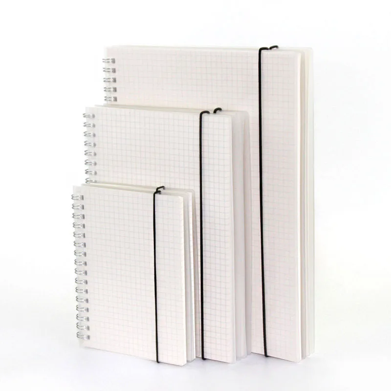 

A6 Spiral book coil Notebook To-Do Lined DOT Blank Grid Paper Journal Diary Sketchbook For School Supplies Stationery Store