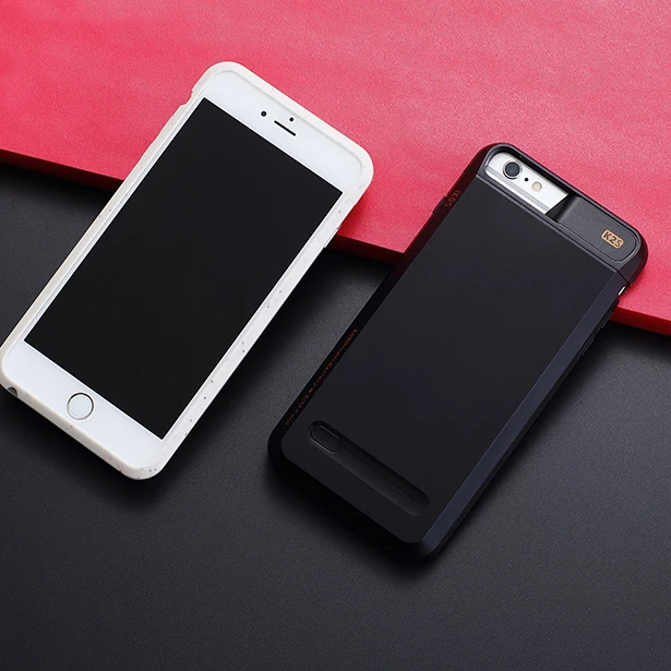 smart Dual SIM Dual Standby Phone case Adapter+5000mAh Power Bank Smart Protect Case for For iPhone 6(s)/6P/7/7P/8/8P iKOS K2S