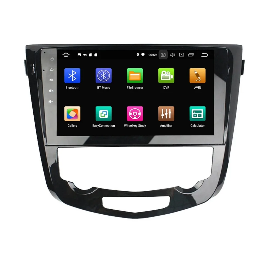 Cheap 10.1" Android 8.0 Octa Core Car DVD GPS Navigation for Nissan QashQai X-Trail 4GB RAM Radio Bluetooth WiFi USB DVR Mirror-link 2