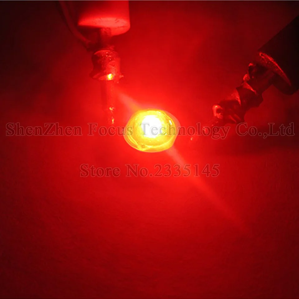 Высокая мощность светодиодный чип 5 Вт Красный 620 625nm SMD COB лампа DIY прожектор