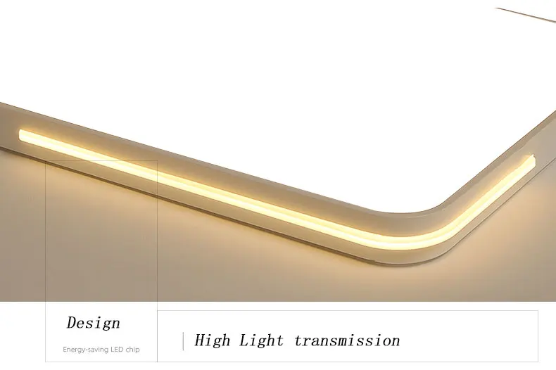 Хрустальная люстра прямоугольник для Гостиная Спальня дома AC85-265V современная светодиодная Люстра Потолочный