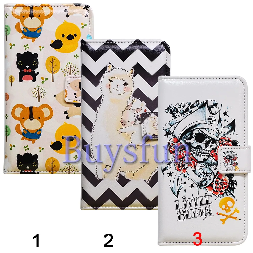 Bcov Милые Овцы Cat Утка Флип Слот Карт Бумажника Кожаный Чехол Case Для Samsung Galaxy S6/S6